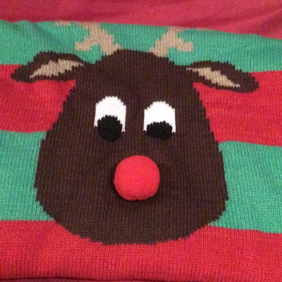 Festive Turtleneck Dog Sweater - Picture 3 of 5